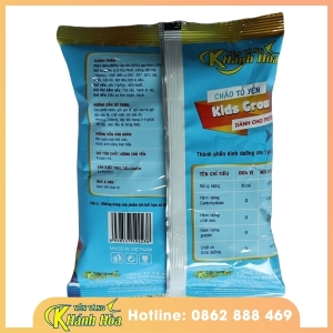 Cháo tổ yến dành cho trẻ em - Yến Vàng Khánh Hòa