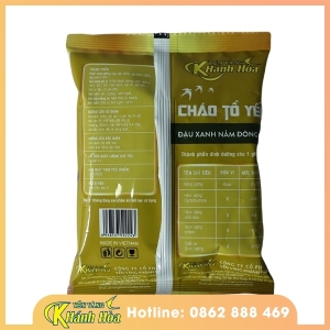 Cháo tổ yến đậu xanh nấm đông cô - Yến Vàng Khánh Hòa