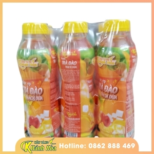 Nước ép trà đào thạnh dừa