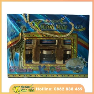 Nước yến cho trẻ biếng ăn - Hộp 6 lọ - Yến Vàng Khánh Hòa