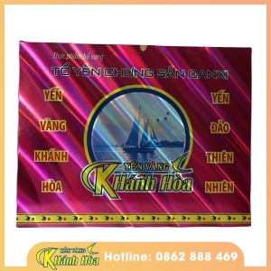 Tổ yến chứng sẵn canxi - Hộp 6 lọ - Yến Vàng Khánh Hòa